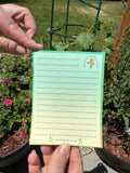 Woodland Mushroom Notepad