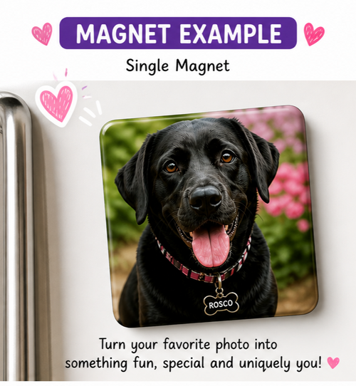 Personalized Photo Magnets
