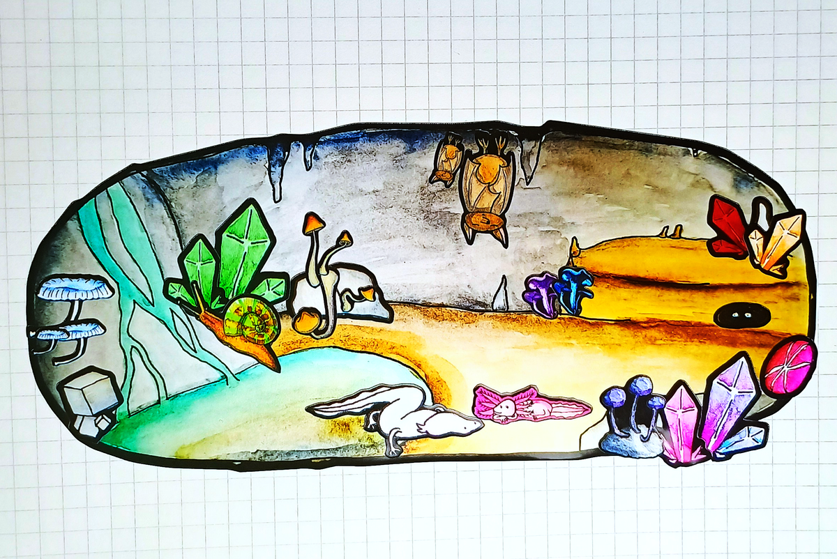 FFFF #5 Cave Play Set | Sticker Sheet