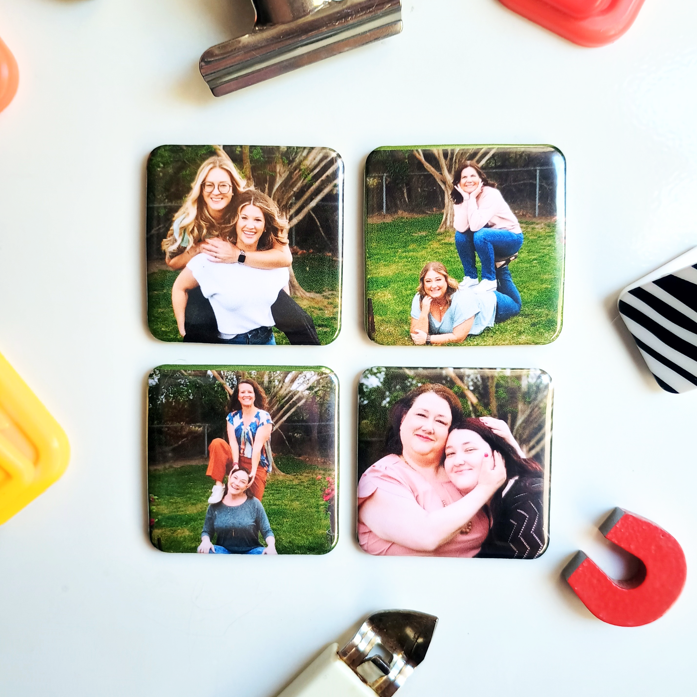 The Custom Mini-Bundle (4 Magnets + 1 Sticker Sheet)