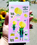 Goblin at Work Sticker Sheet
