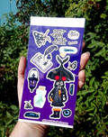 Goth Moth | Sticker Sheet