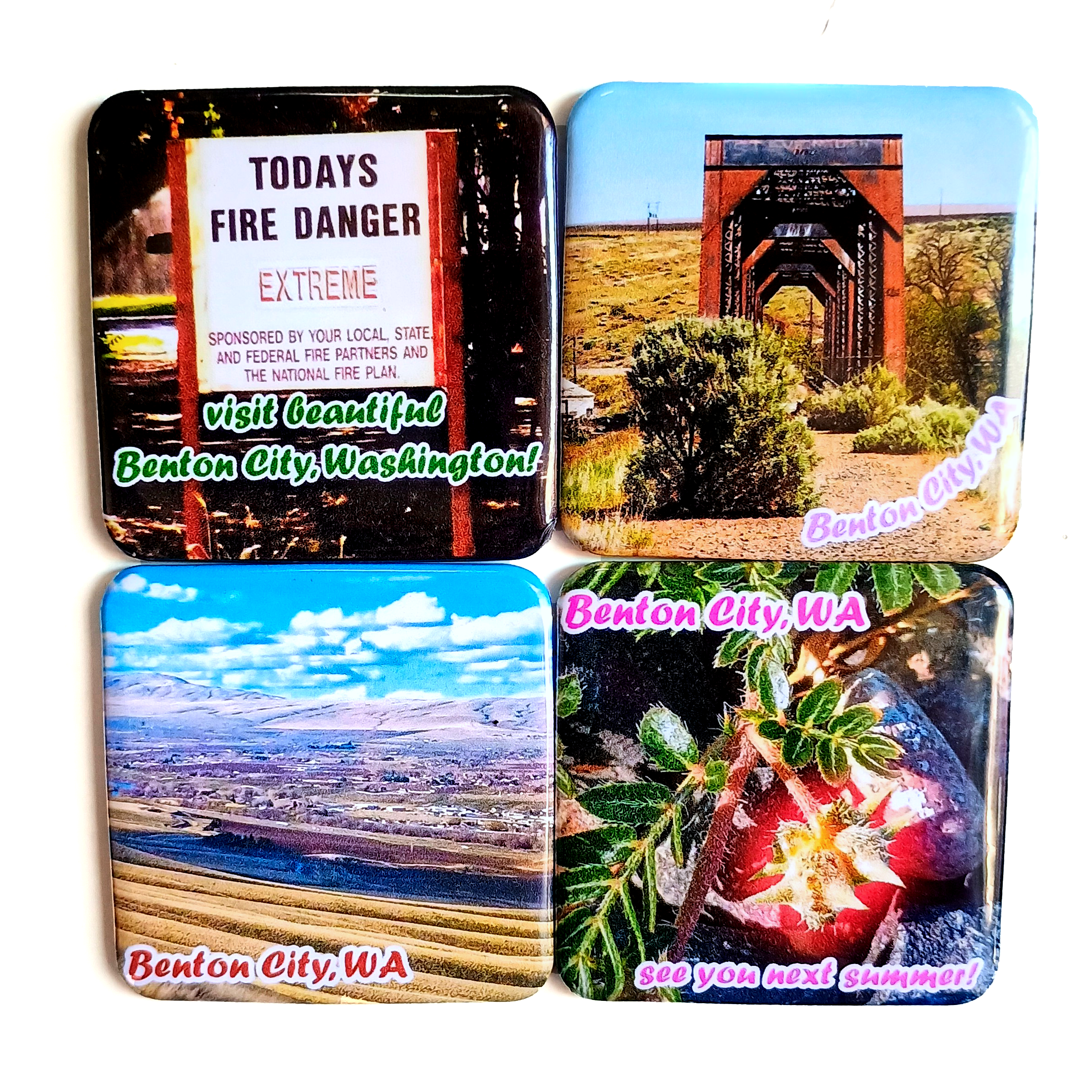 Benton City Magnet Set