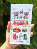 Mahjongg Party Sticker Sheet | American Mahjongg Game Night Stickers