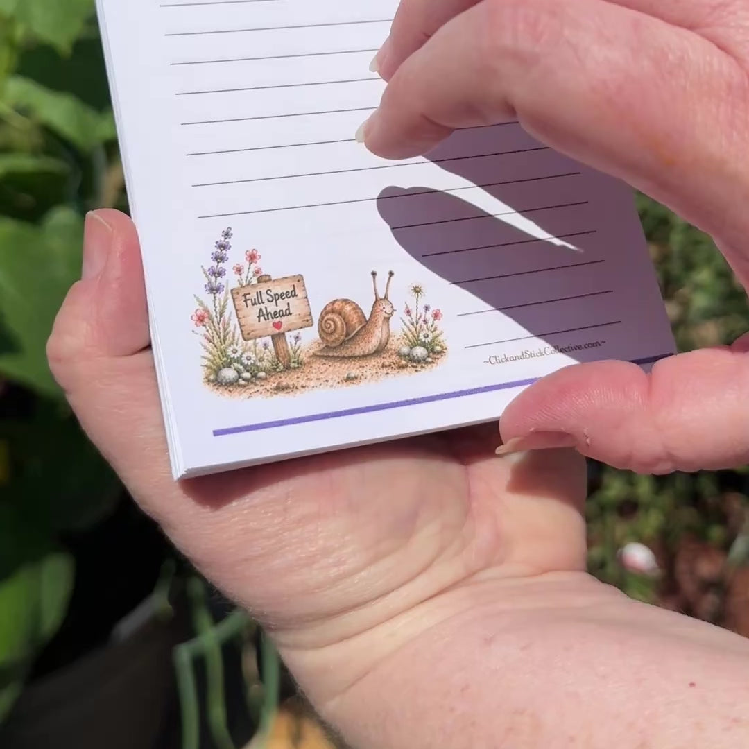 Tiny Animal Problems Notepad